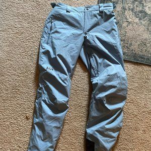 Light blue women's insulated snowpant